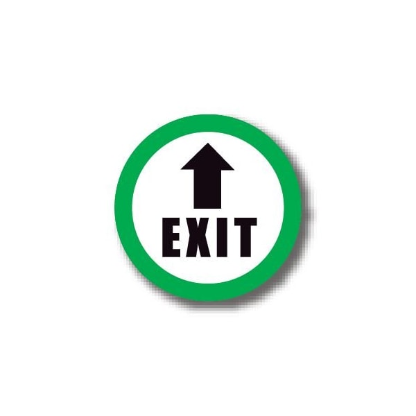 Ergomat 12in CIRCLE SIGNS - Exit DSV-SIGN 144 #0265 -UEN - main